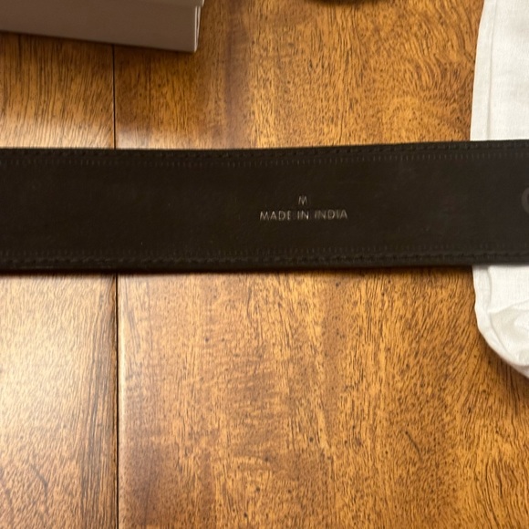 GRLFRND women’s Leather Belt in Black main image 4